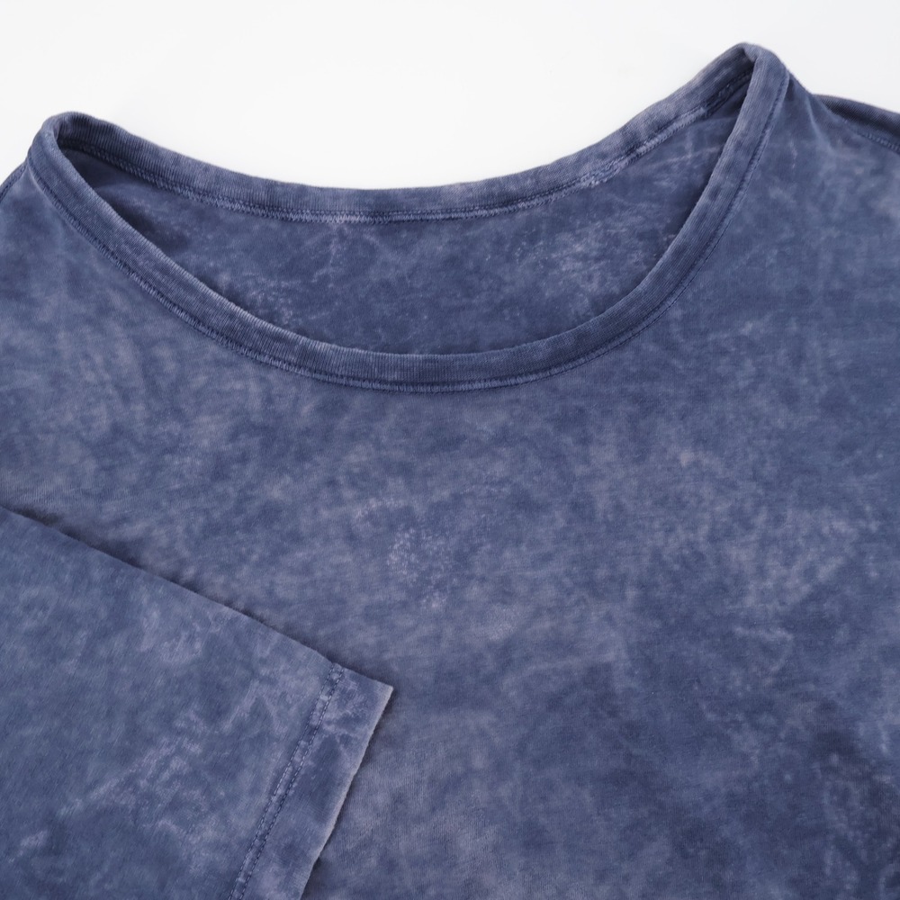 Lululemon Cloud Wash Short Sleeve T-Shirt Blue Mens Fits Large Minor Flaw